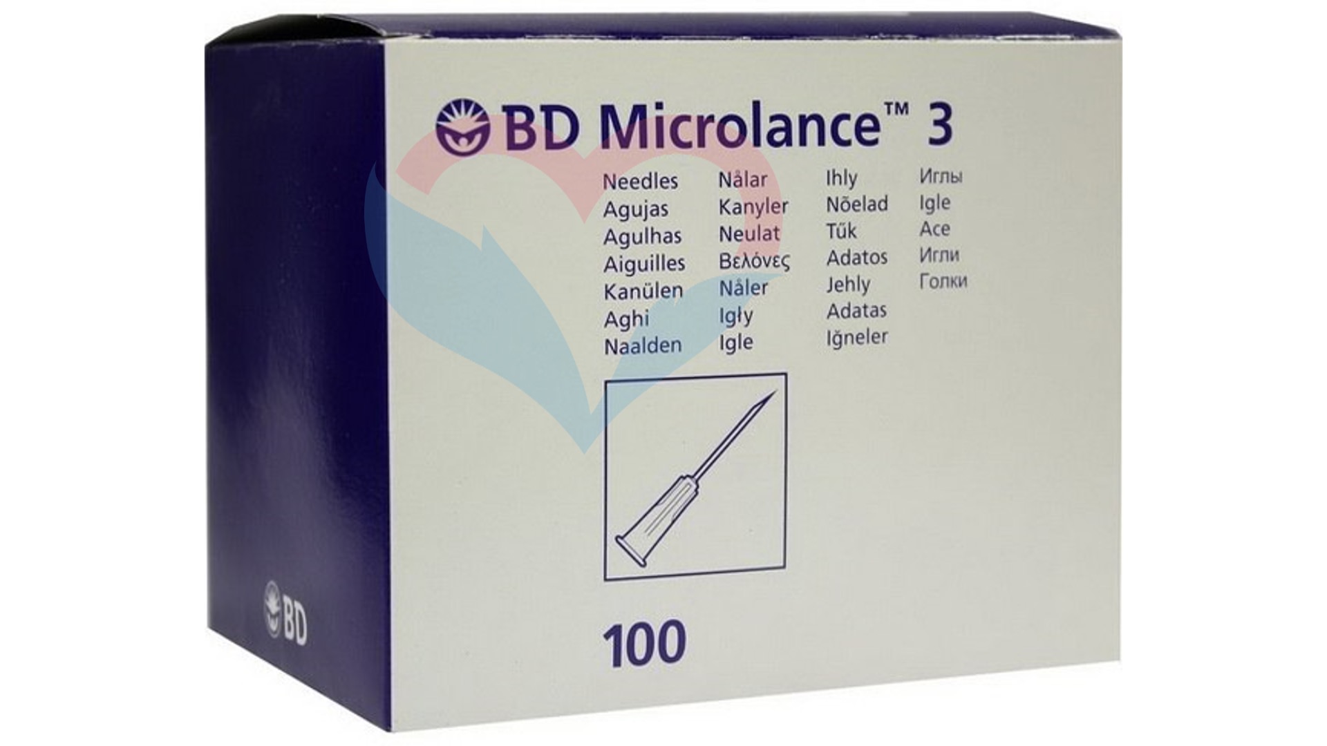 BD Microlance Игла одноразовая инъекционная стерильная 21G (0