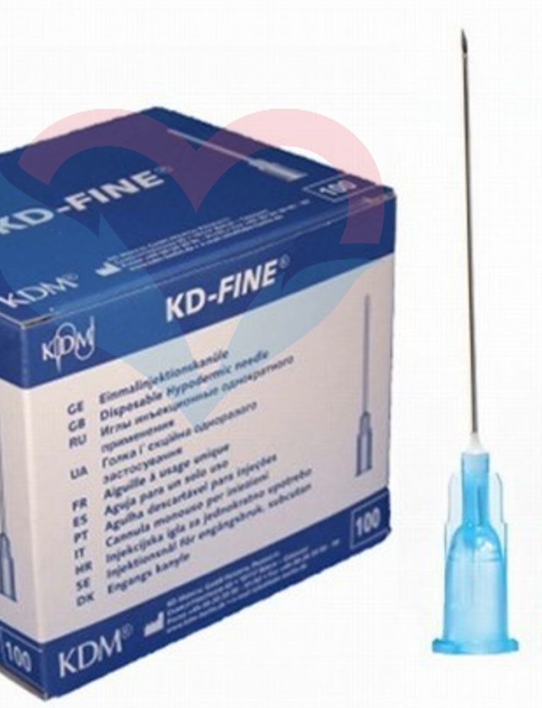 KD-Fine Игла одноразовая инъекционная стерильная 27G (0