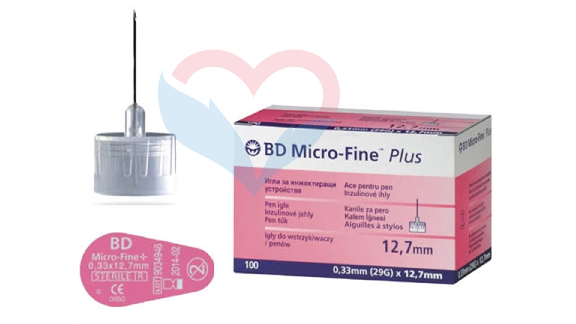 Игла BD Micro-Fine Plus для шприц-ручки 29G (0