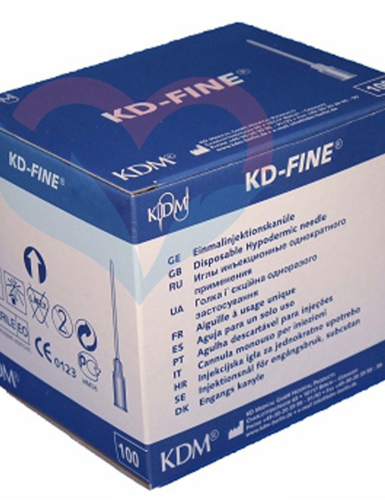 KD-Fine Игла одноразовая инъекционная стерильная 30G (0