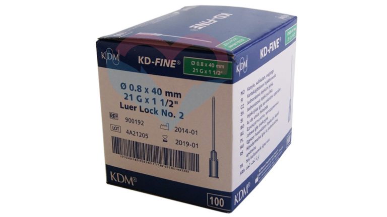 KD-Fine Игла одноразовая инъекционная стерильная 21G (0