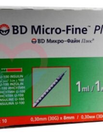 BD Micro-Fine Plus Шприц (3-комп.) 1мл U40