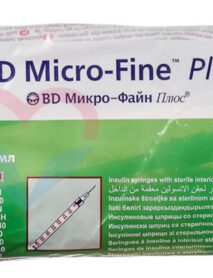 BD Micro-Fine Plus Шприц (3-комп.) 1мл U100