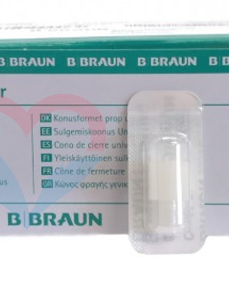 B.Braun защитный колпачок Luer Lock белый