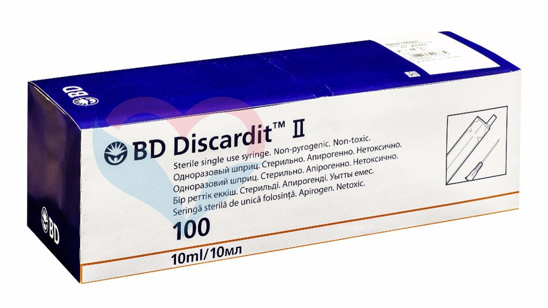 BD Discardit Шприц (2-х комп.) 10мл