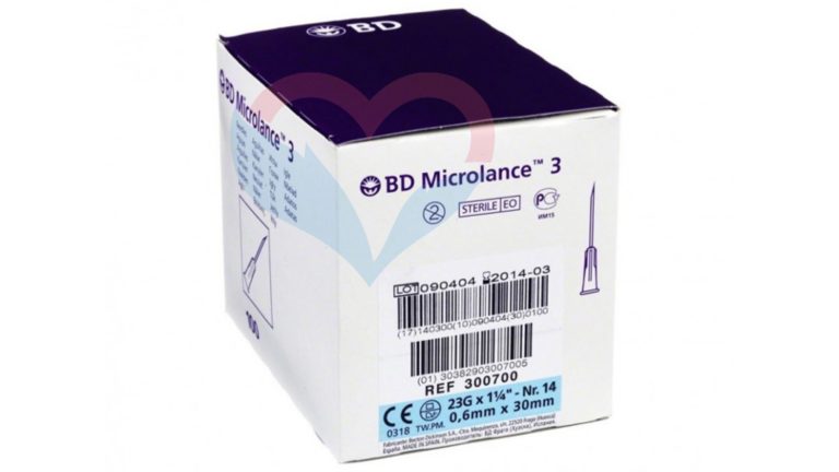 BD Microlance Игла одноразовая инъекционная стерильная 23G (0